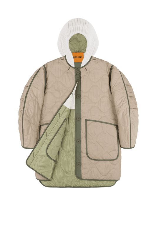 Colourblock Quilt Jacket | Marfa Stance Colourblock Quilt Jacket | Marfa Stance