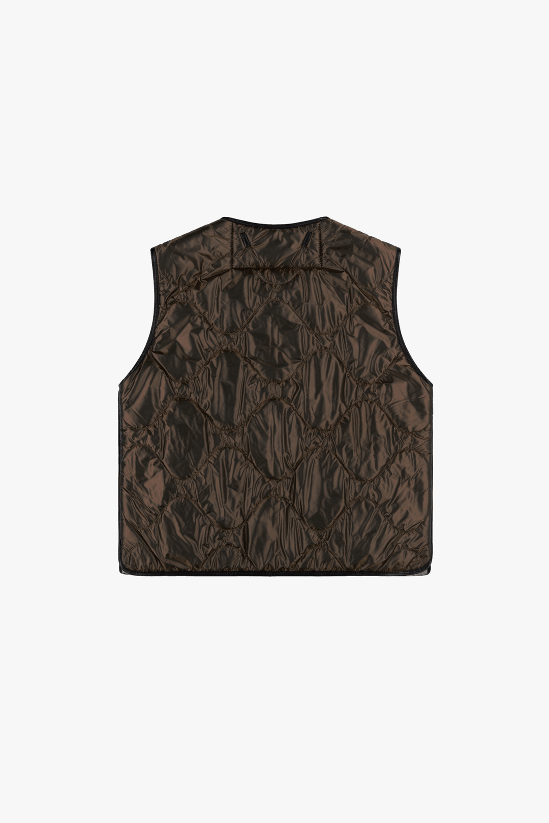 Aviator Shearling Vest - Oxblood / Pebble