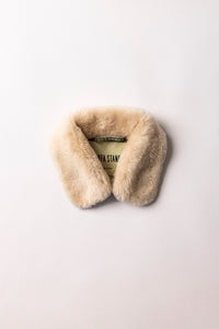 Children's Shearling Collar - Blush