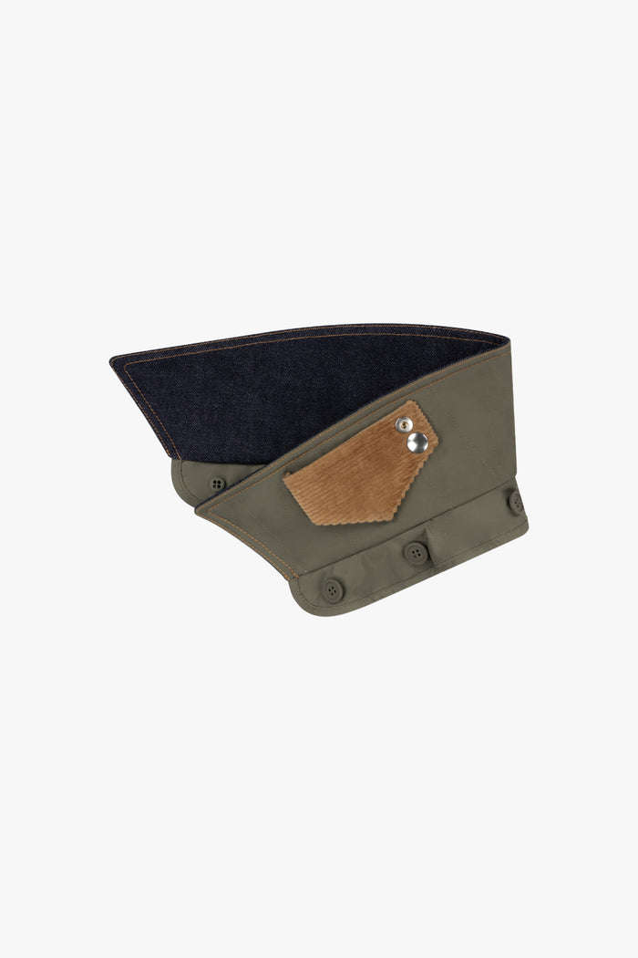 Denim Latch Collar - Indigo