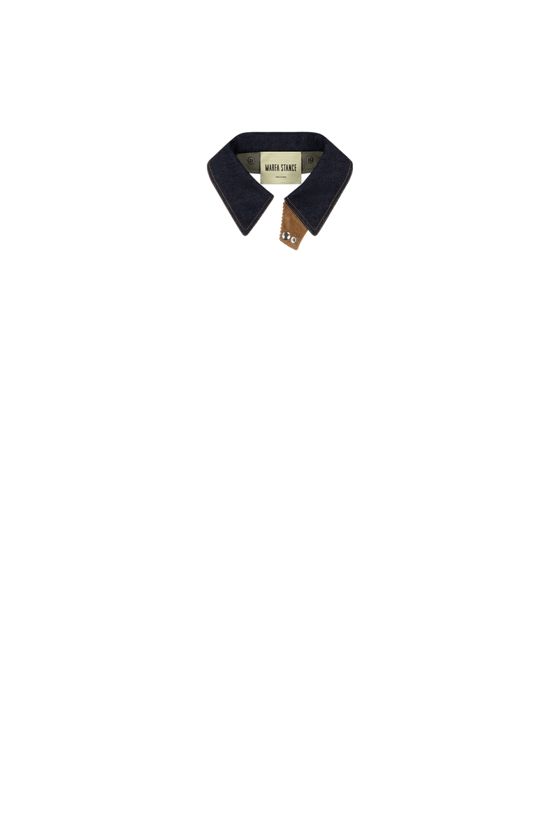 Denim Shareable Latch Collar - Indigo - Layer 8