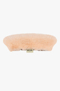 Faux Fur Collar - Soft Peach