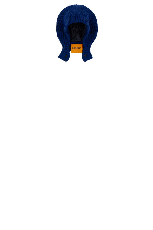 Knitted Hood - Cobalt / Midnight - Layer 4