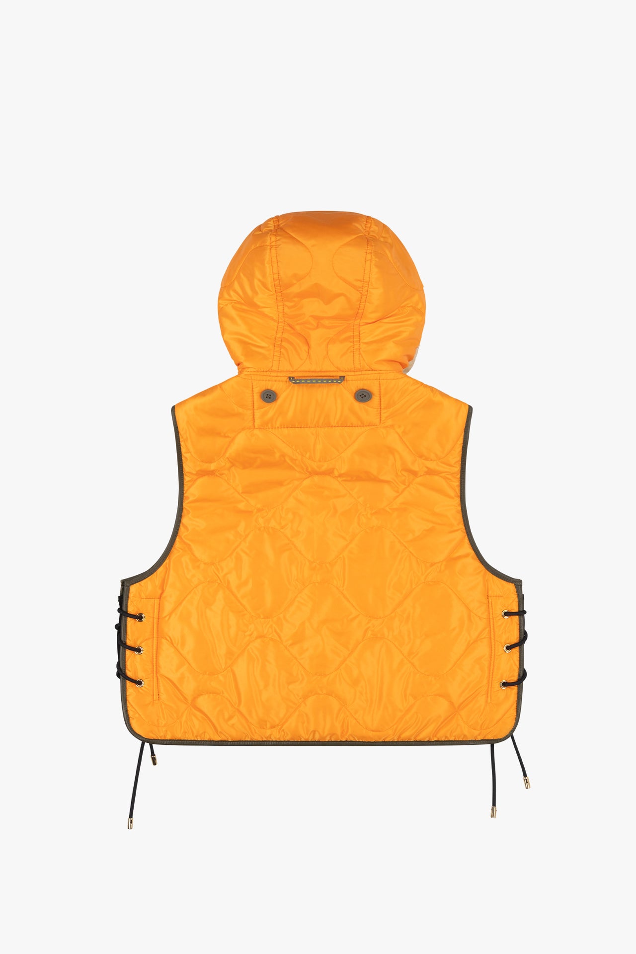 Aviator Shearling Lattice Zip Hood - Moss / Blonde