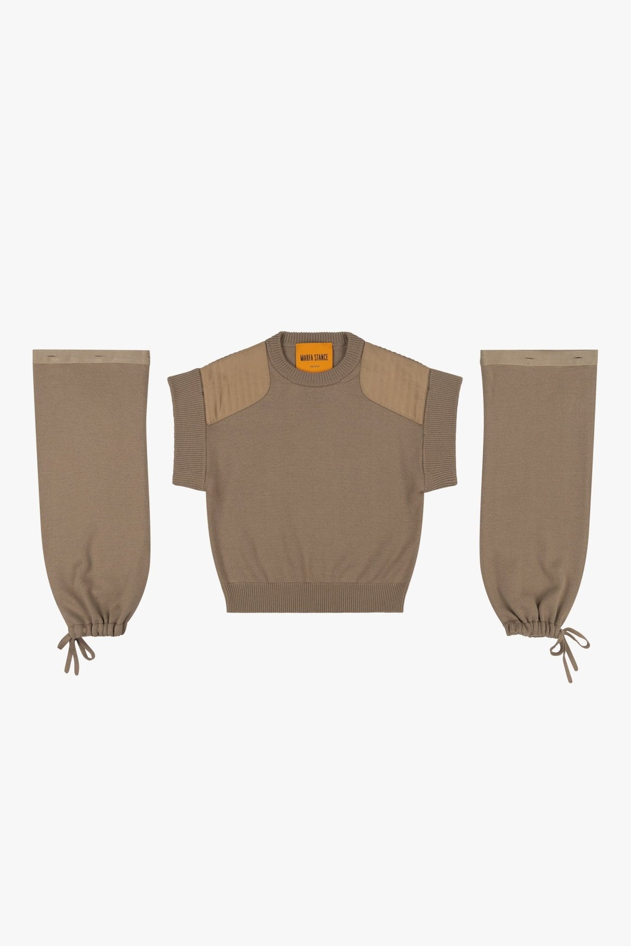 Parachute Lightweight Knit Crew - Camel