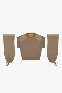 Parachute Lightweight Knit Crew - Camel