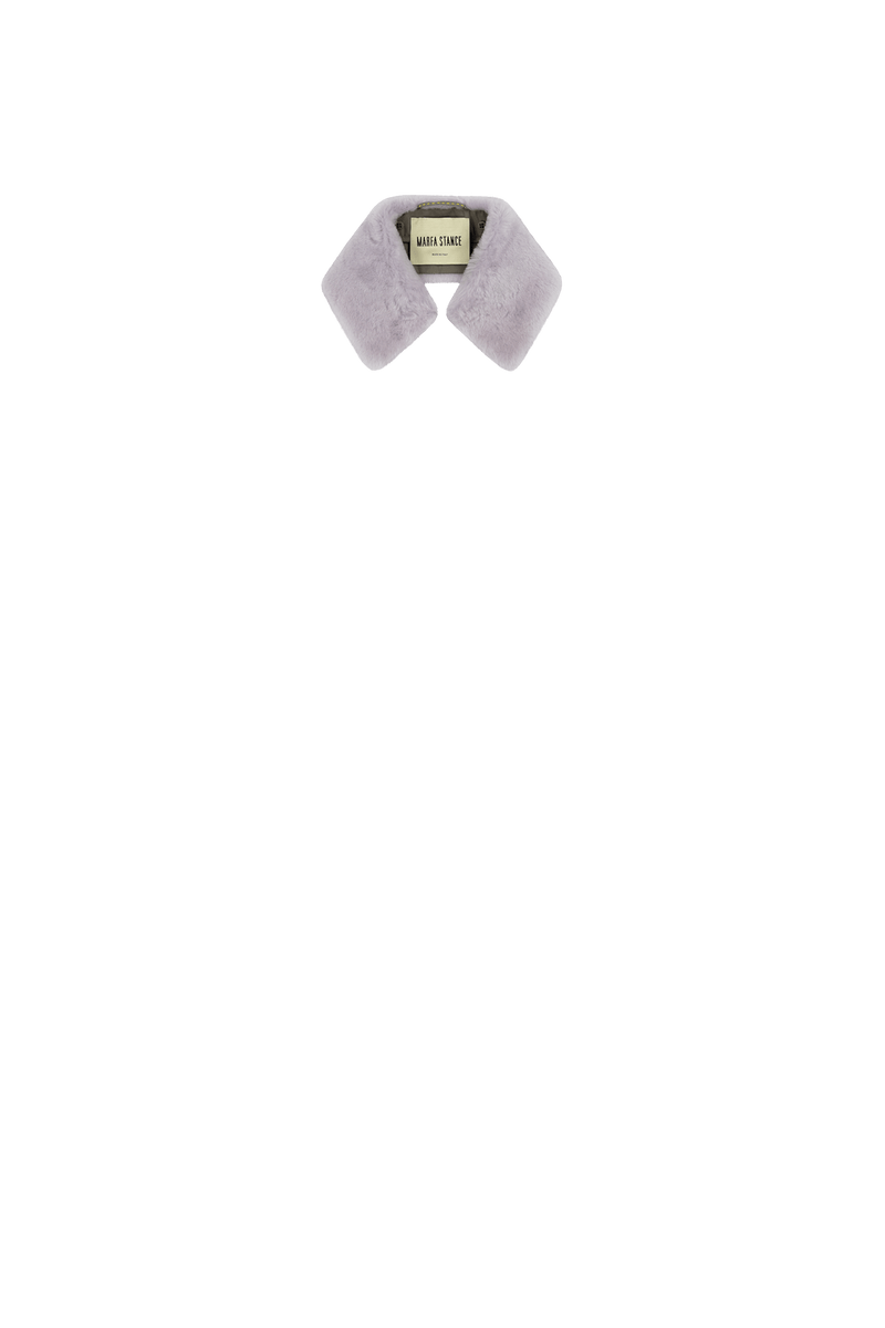 Shearling Collar - Heather - Layer 8