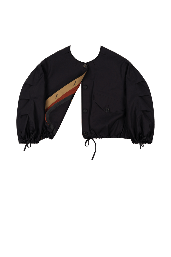 Weatherproof Bonded Rain Bomber - Russett / Black - Layer 6