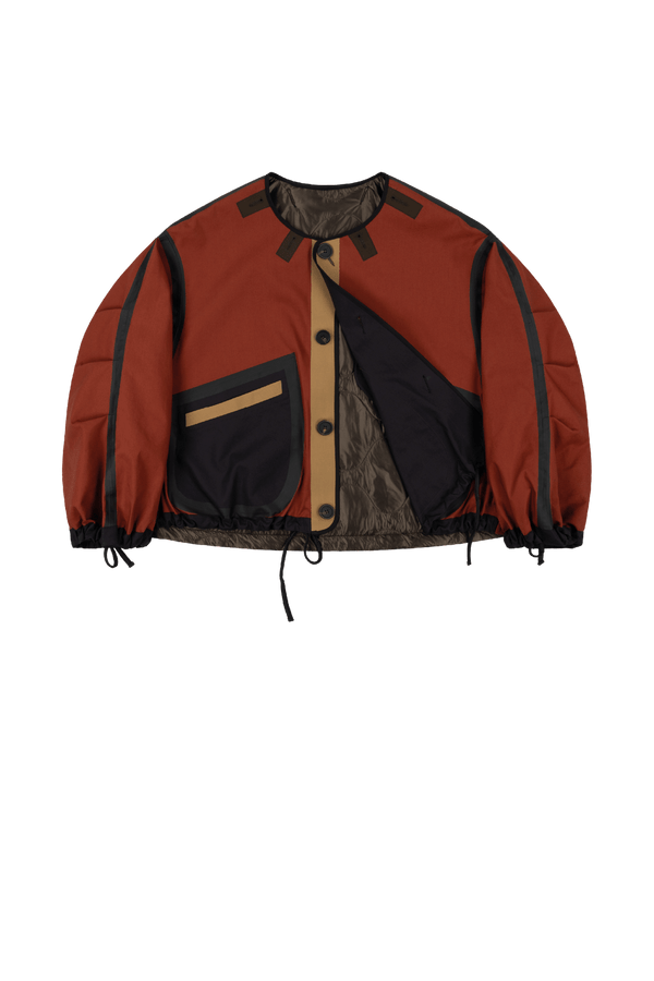 Weatherproof Bonded Rain Bomber - Russett / Black - Layer 1