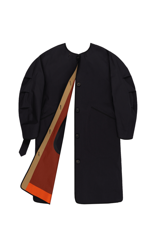 Weatherproof Bonded Raincoat - Russett / Black - Layer 6