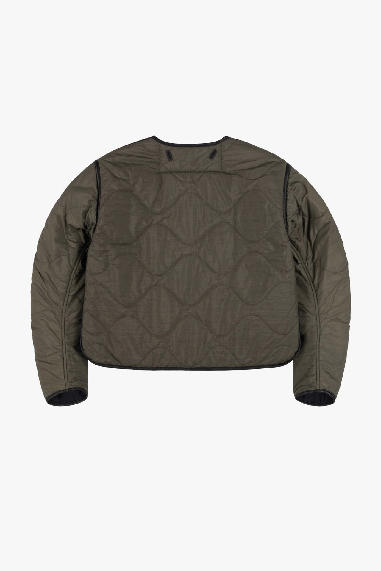 Aviator Shearling Jacket - Black / Black