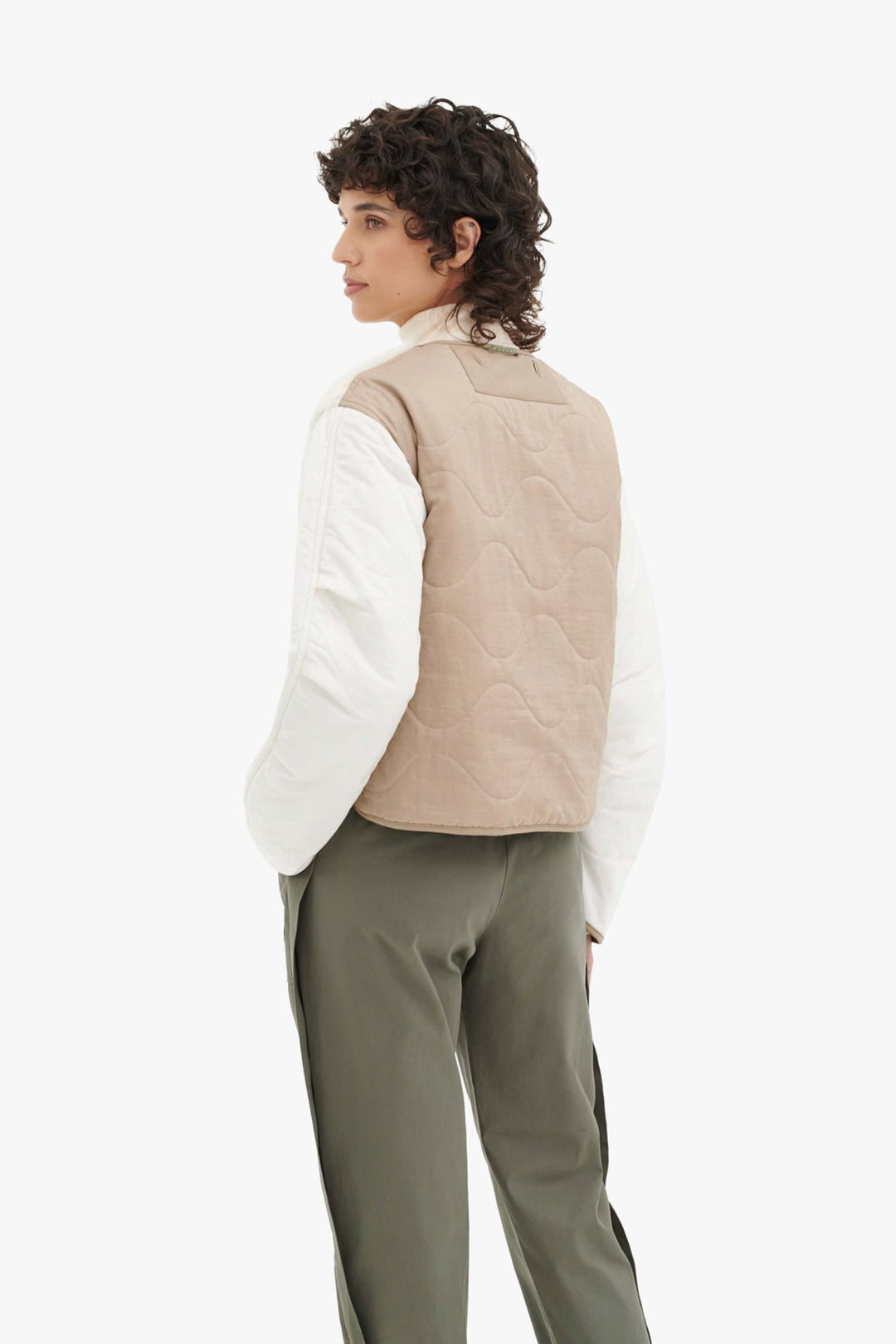 Aviator Shearling Jacket - Ivory / Natural