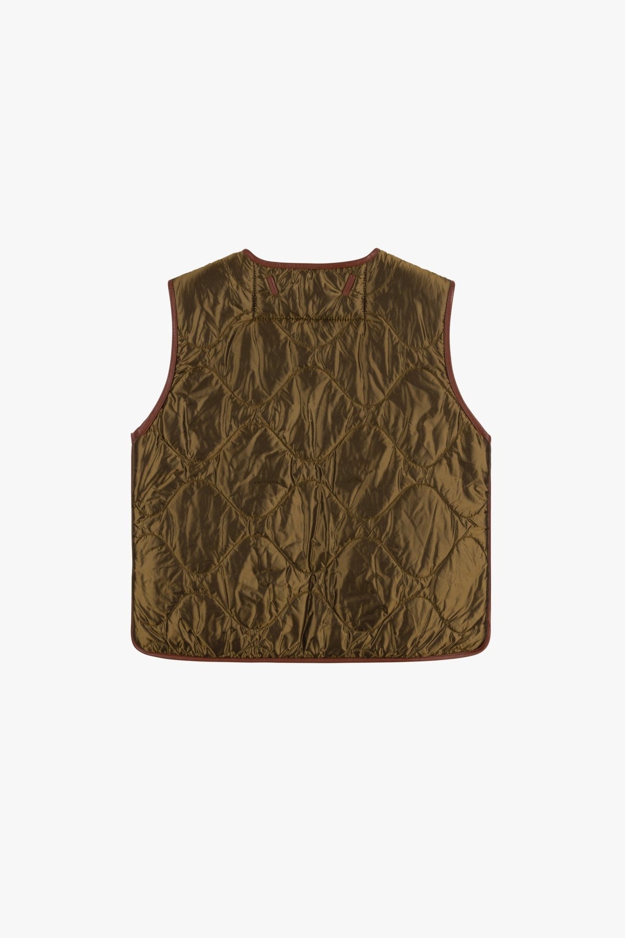 Aviator Shearling Vest - Tan / Natural