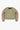 Intarsia Shearling Cropped Aviator Jacket - Dark Olive / Natural