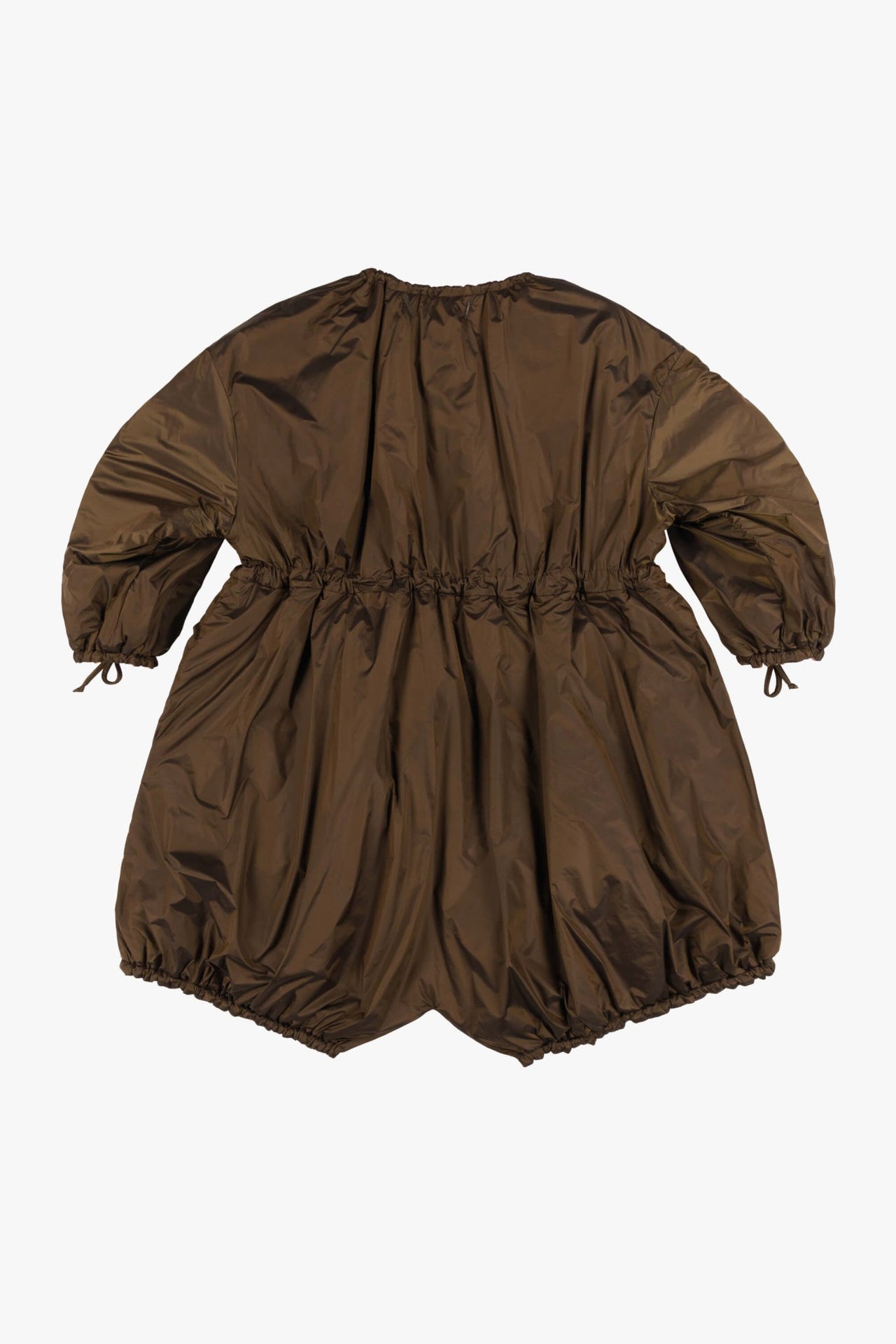 Parachute Quilted Parka - Pale Pink / Bronze