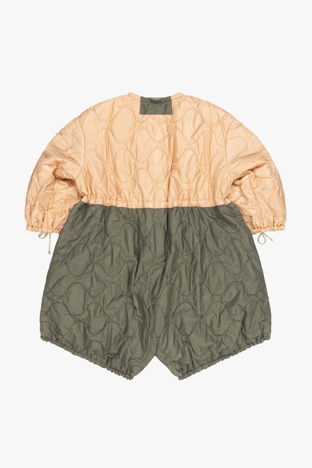 Parachute Quilted Parka - Soft Peach / Oyster