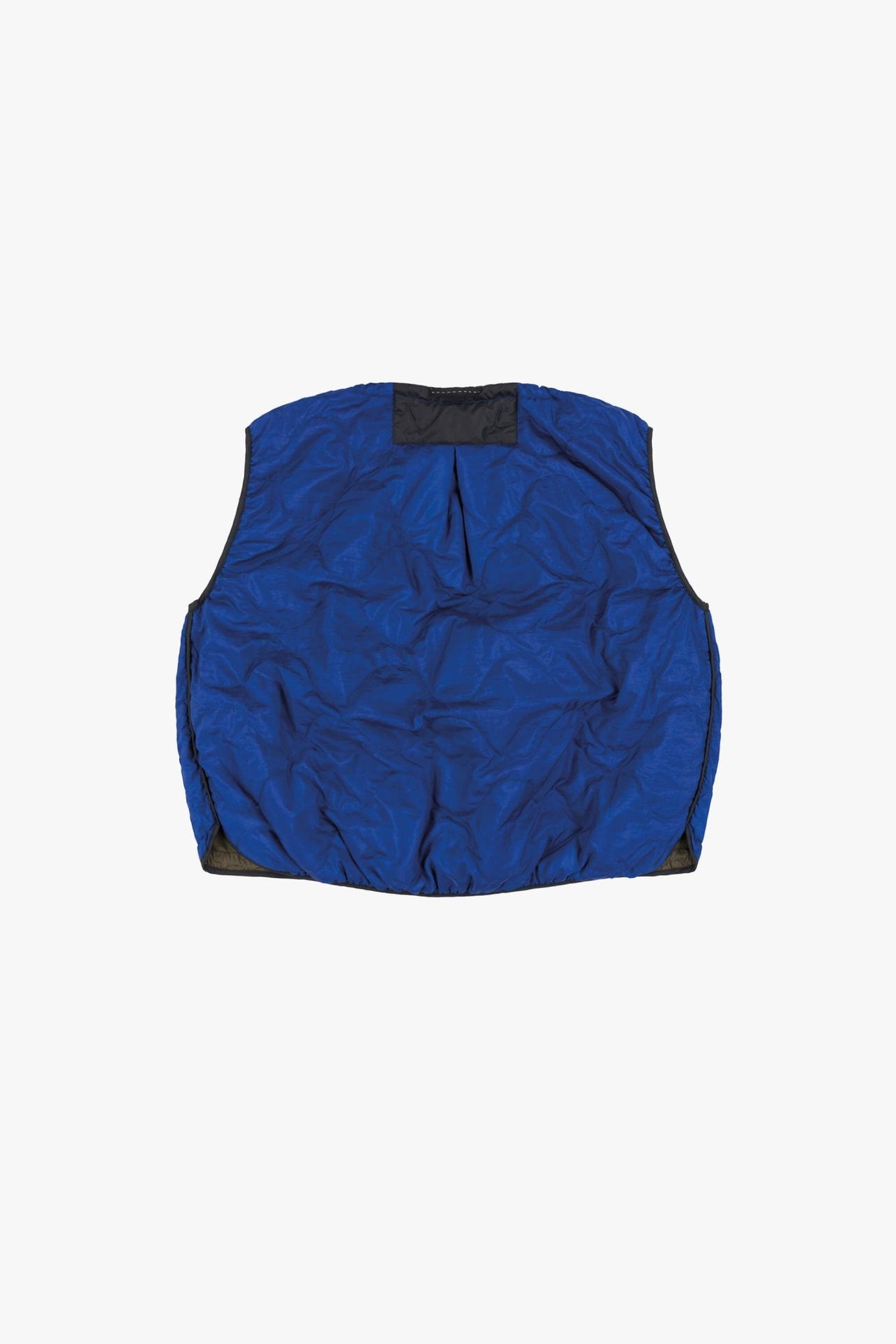 Parachute Quilted Vest - Cobalt / Dark Olive