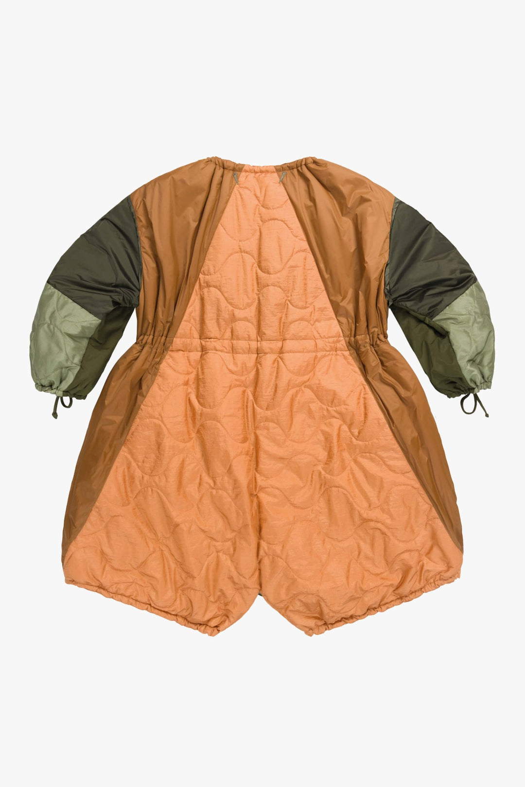Parachute Patchwork Parka - Olive / Olive