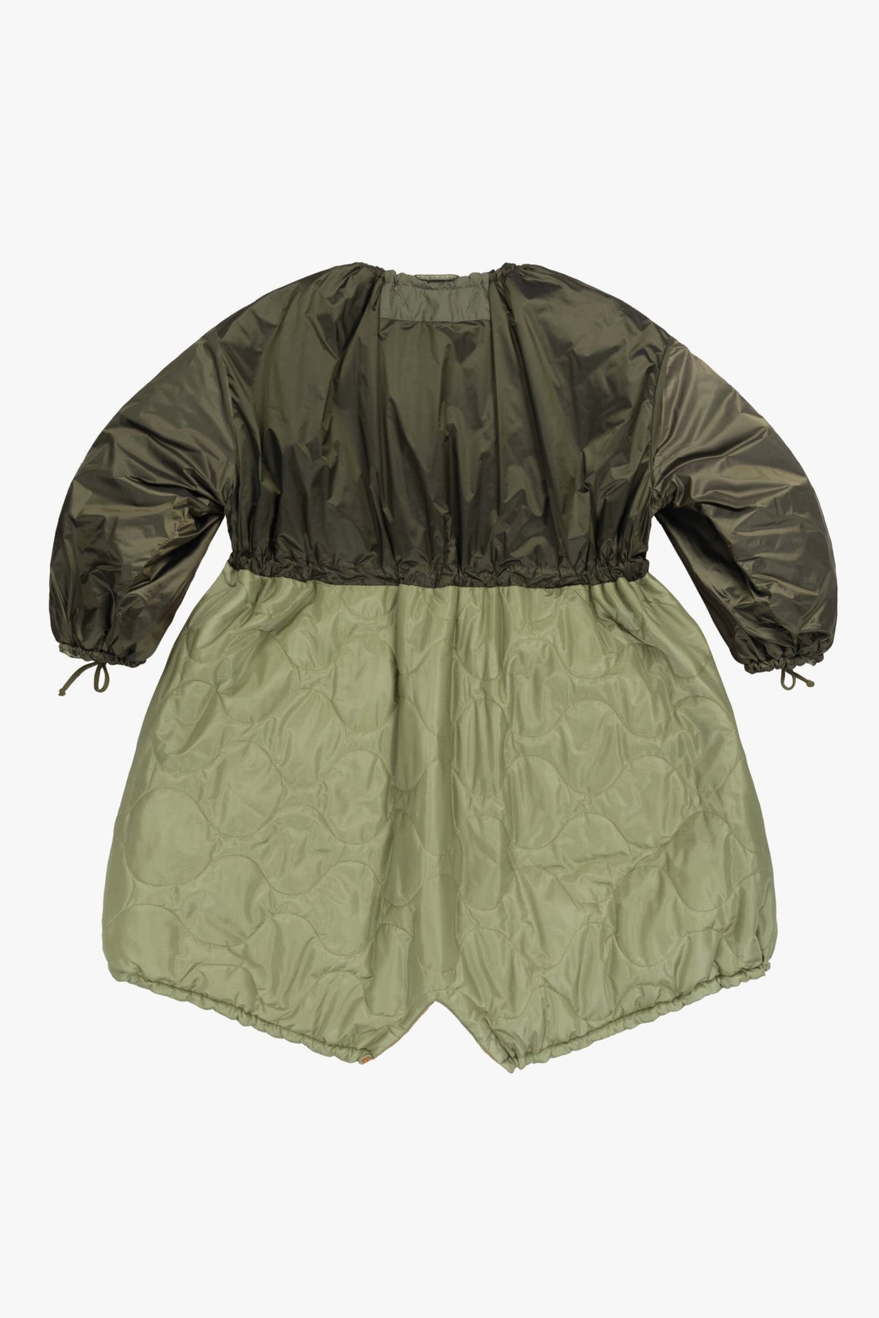 Parachute Patchwork Parka - Olive / Olive