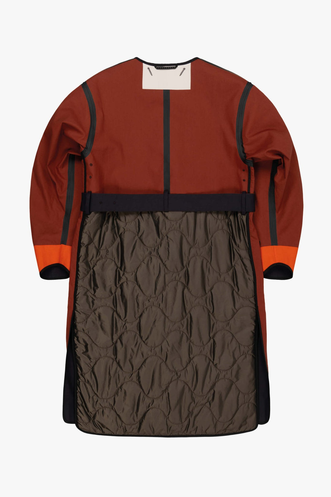 Weatherproof Bonded Raincoat - Russett / Black