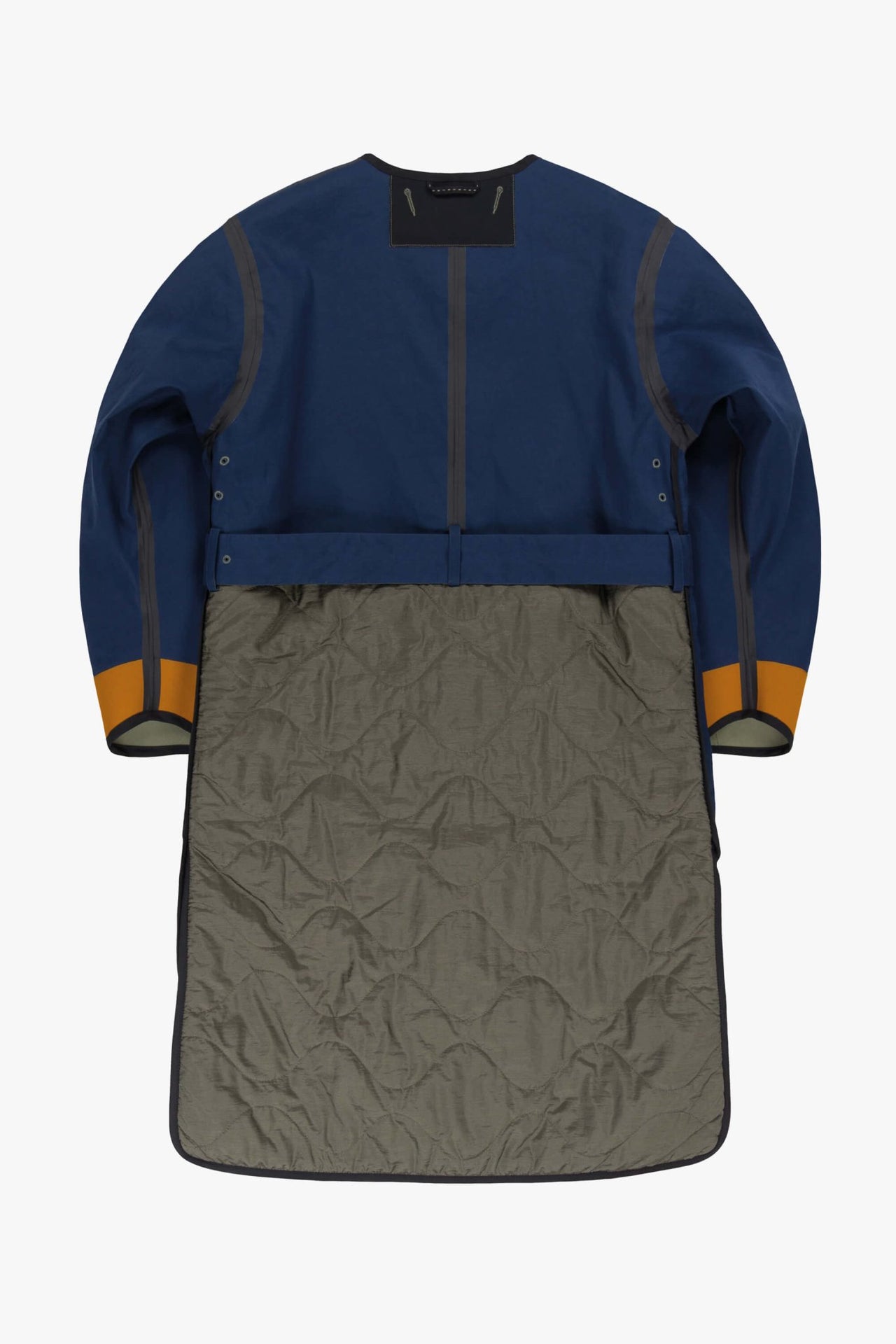 Weatherproof Bonded Raincoat - Bright Navy / Sage