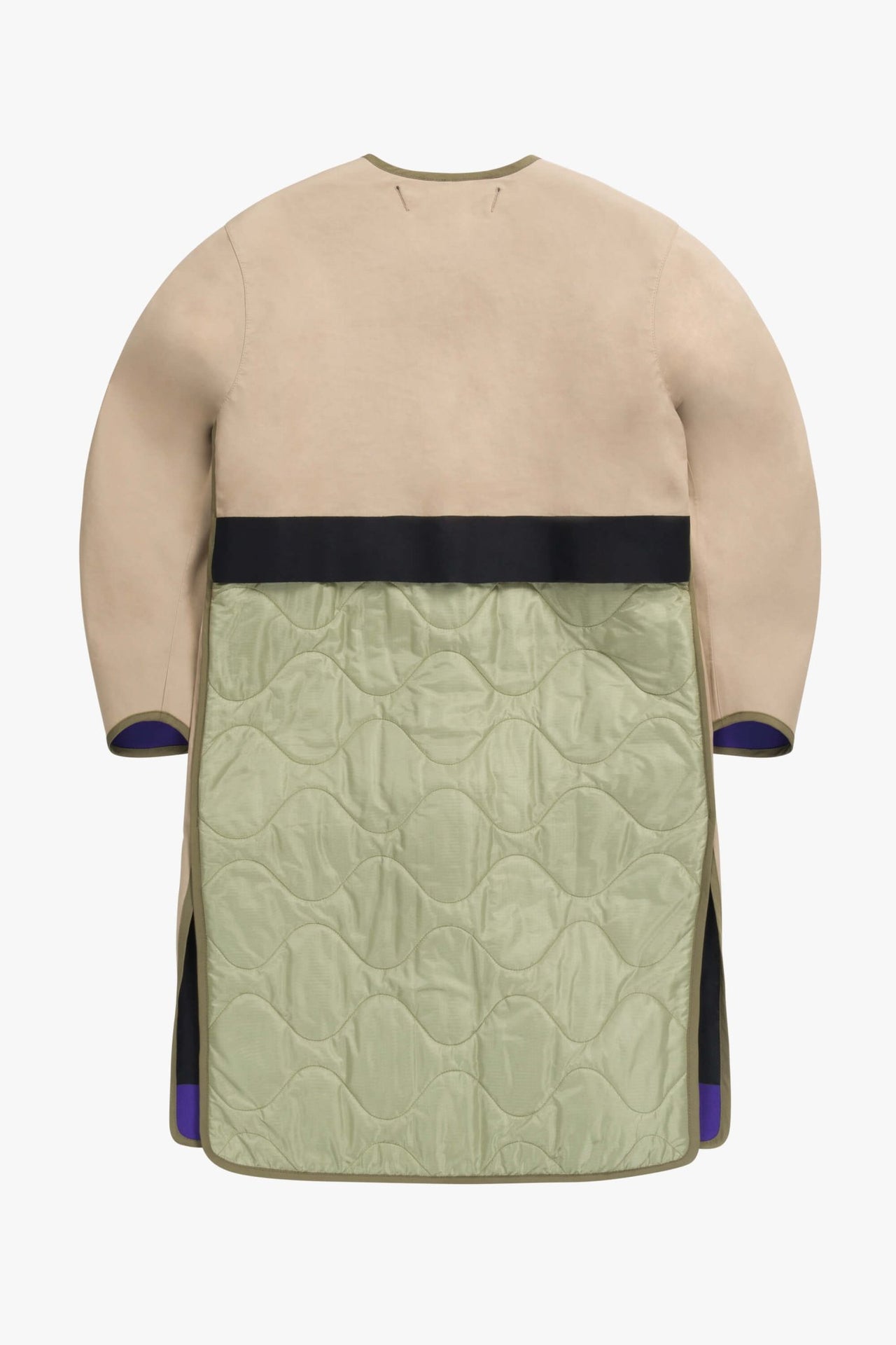 Weatherproof Bonded Raincoat - Black / Stone