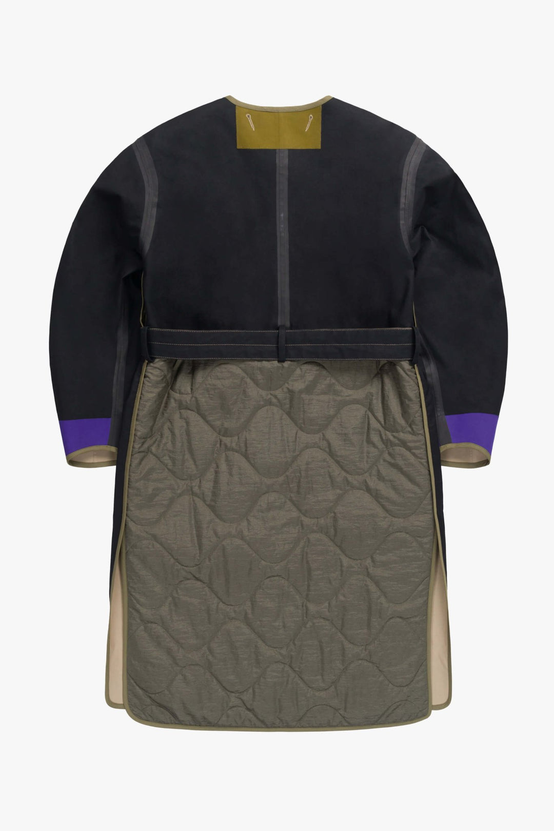 Weatherproof Bonded Raincoat - Black / Stone