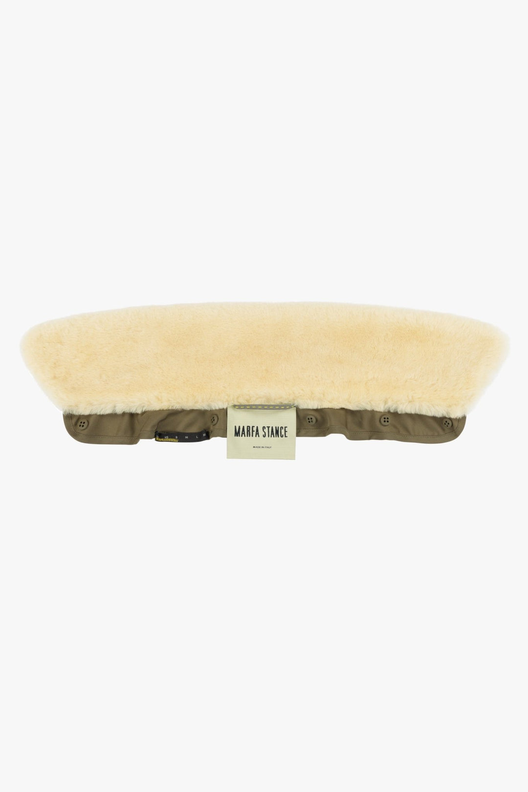 Shearling Collar - Honeysuckle Yellow