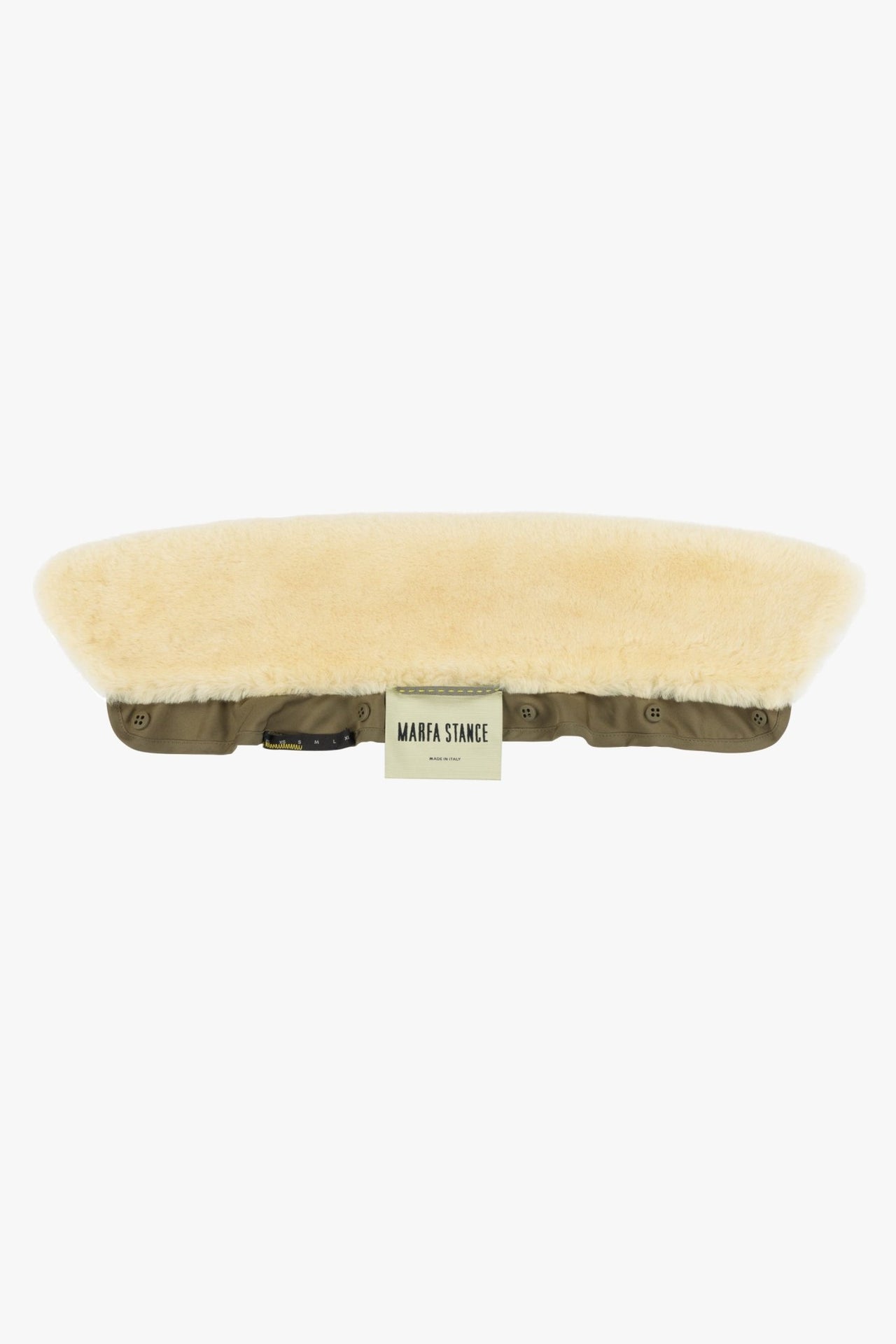 Shearling Collar - Honeysuckle Yellow