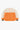 Shearling Leather Quilt Bomber - Orange / Pale Sage