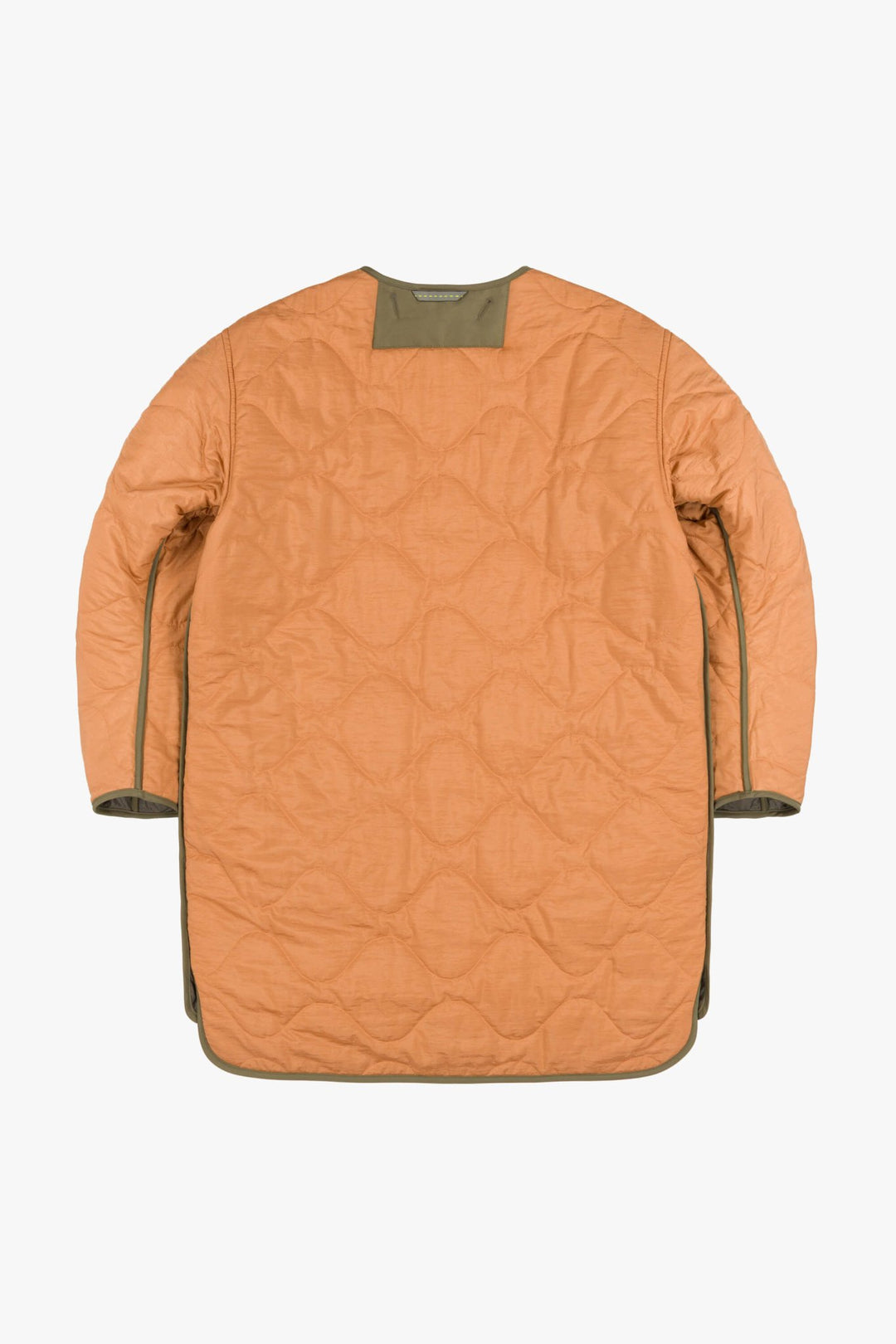 Signature Quilt - Dark Olive / Burnt Orange