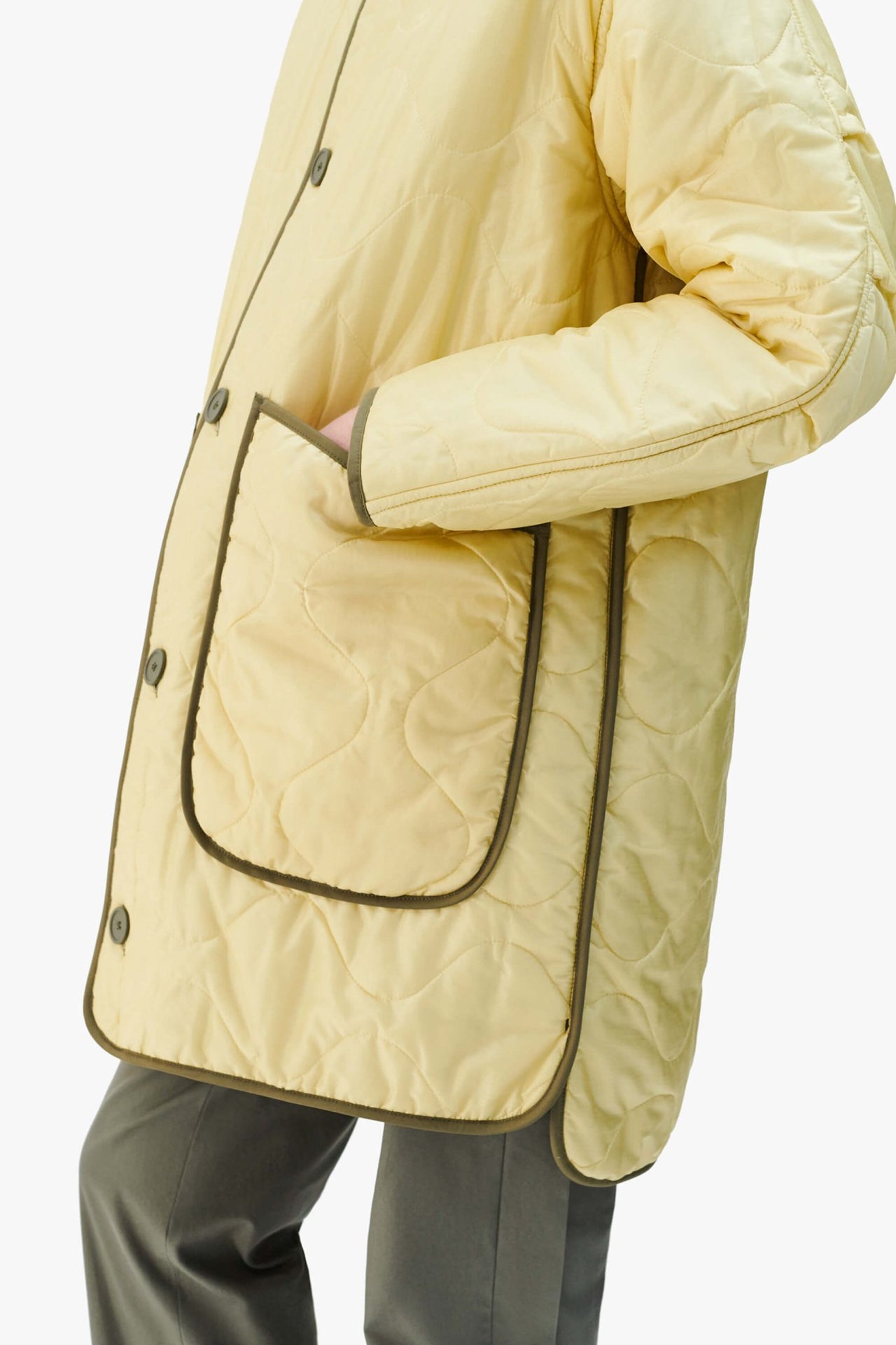 Signature Quilt - Pale Sage / Pale Yellow