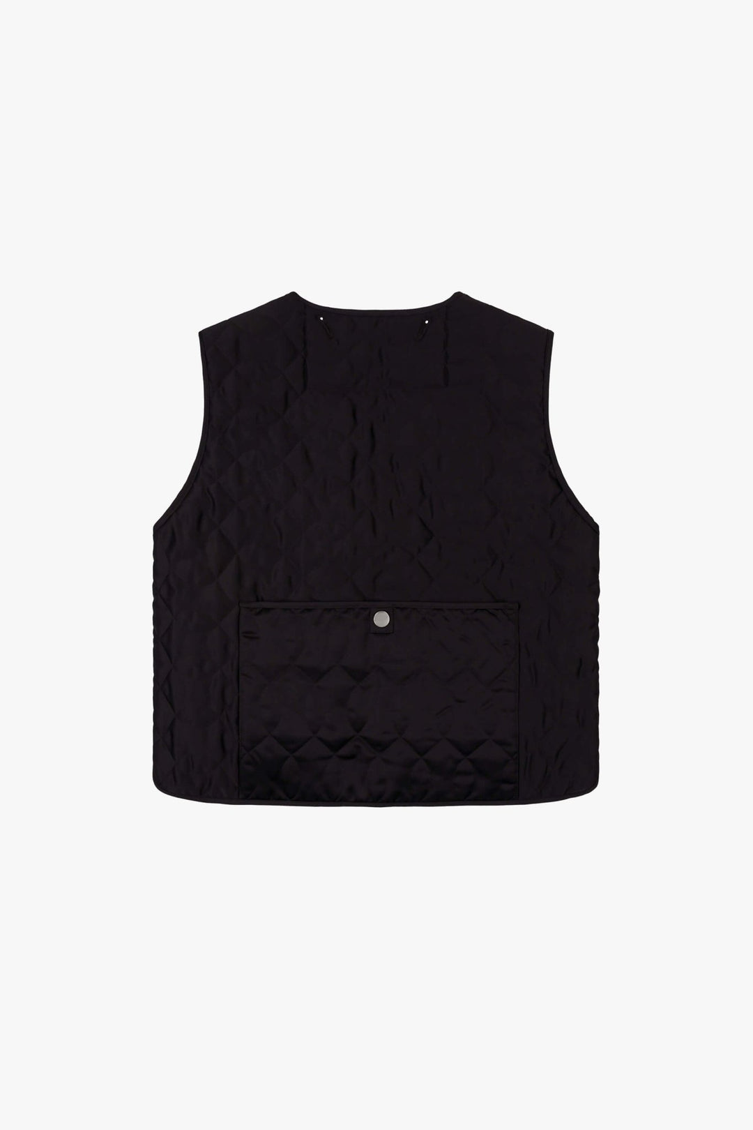 Utility Quilt Vest - Black / Anthracite