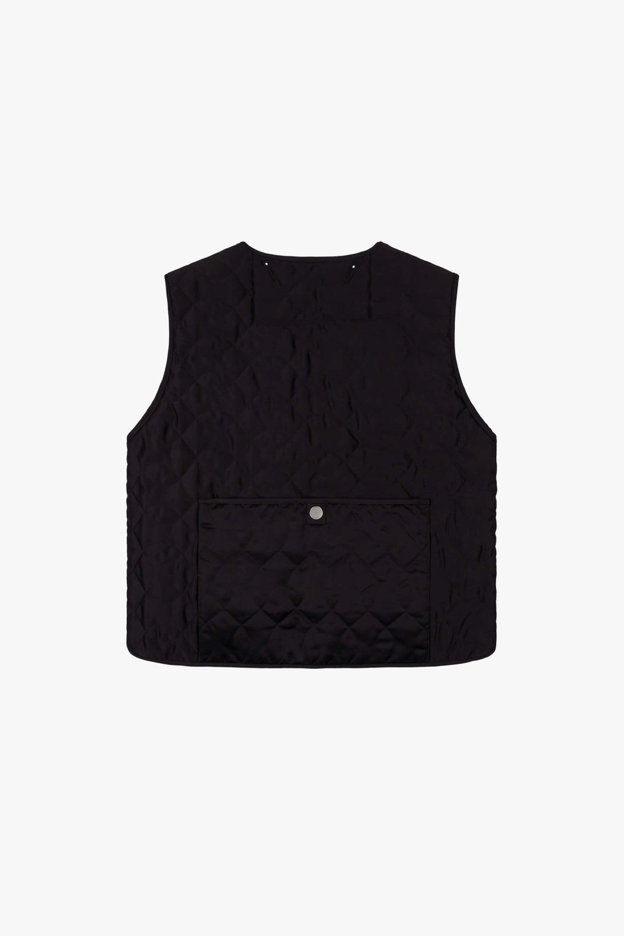 Utility Quilt Vest - Black / Anthracite