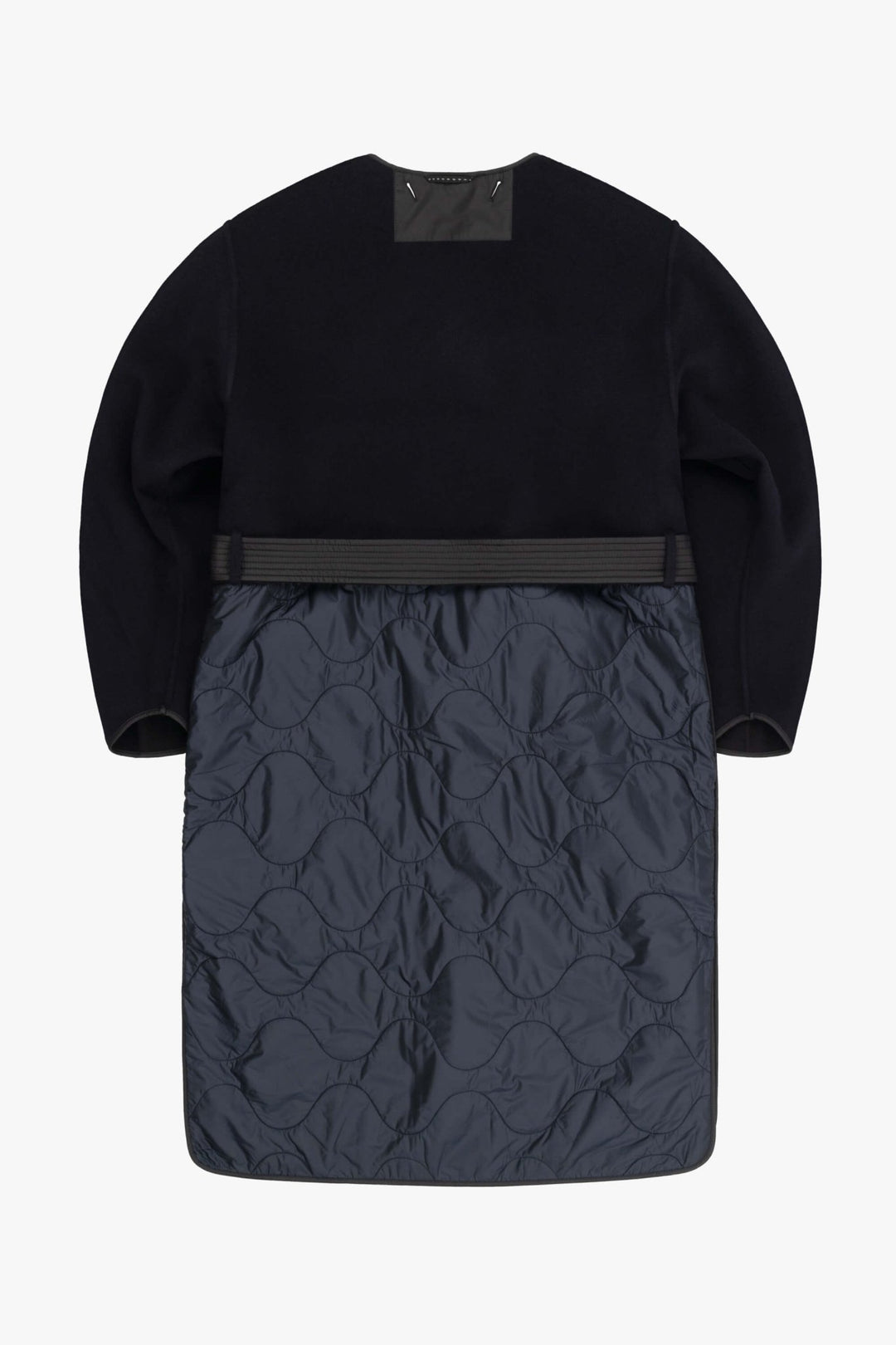Signature Wool Parka - Black / Navy