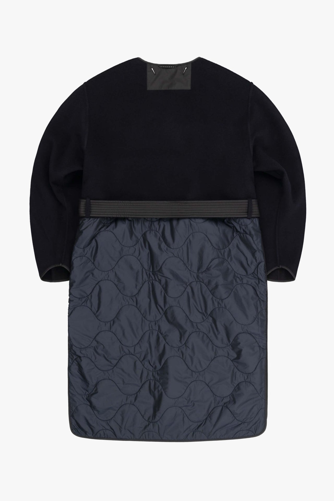 Signature Wool Parka - Black / Navy