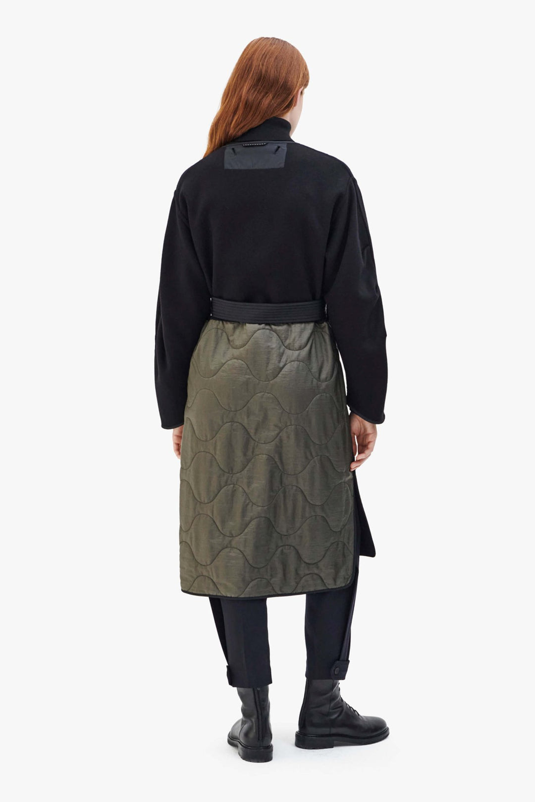 Signature Wool Parka - Navy / Black