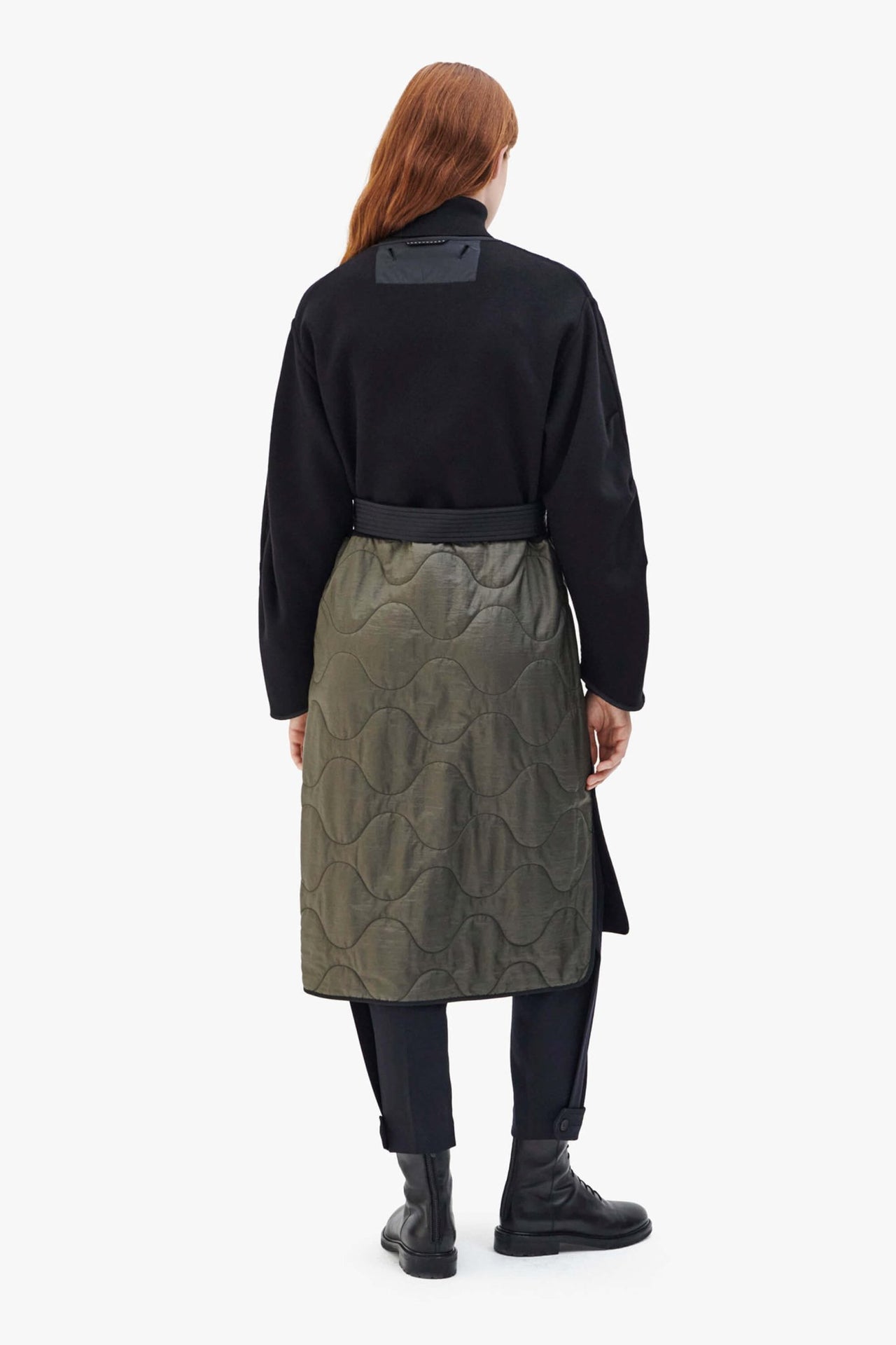 Signature Wool Parka - Navy / Black