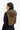 Quilted Zip Hood - Dark Olive / Amber
