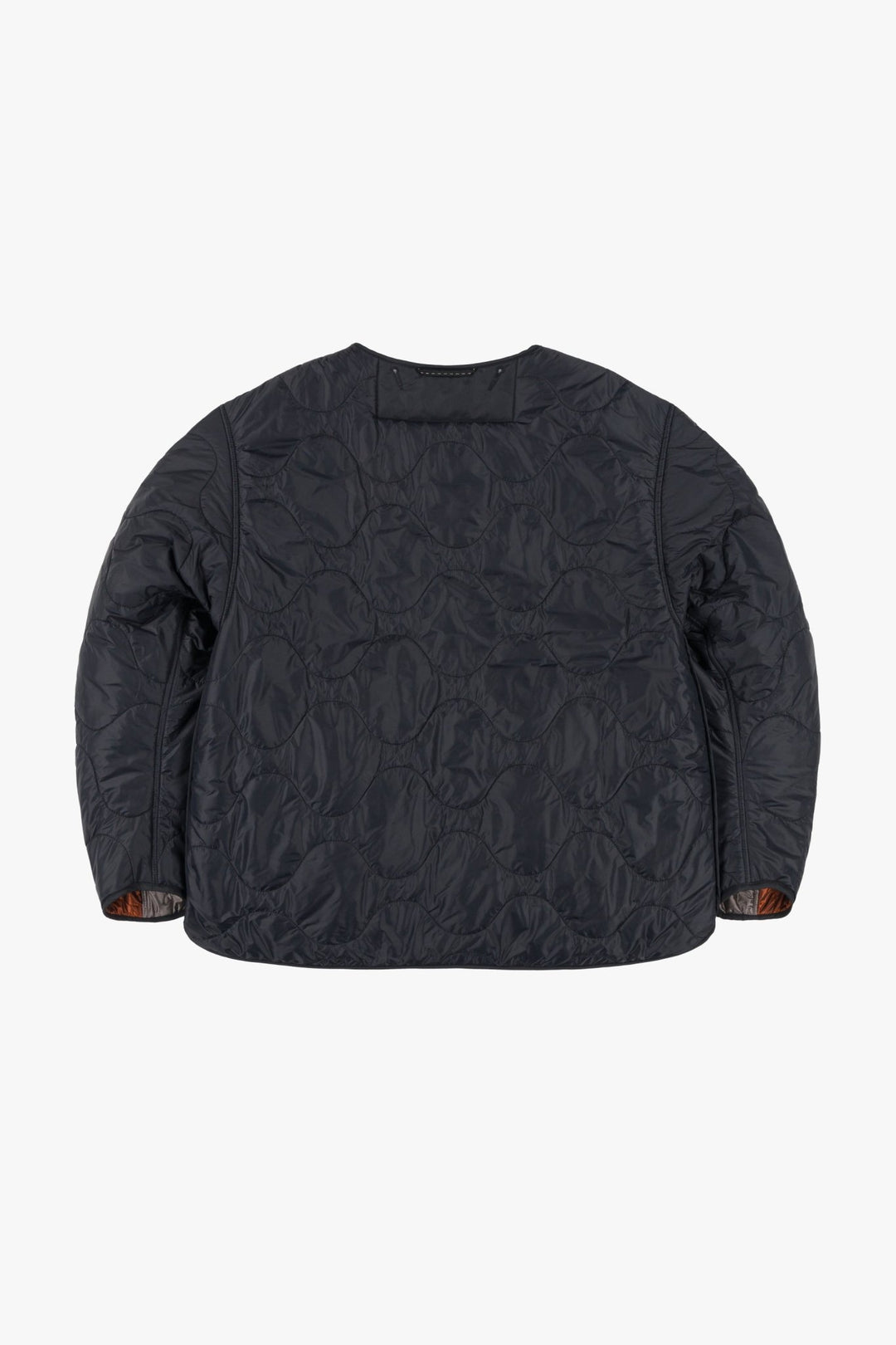 Signature Patchwork Cropped Quilt - Granite / Black