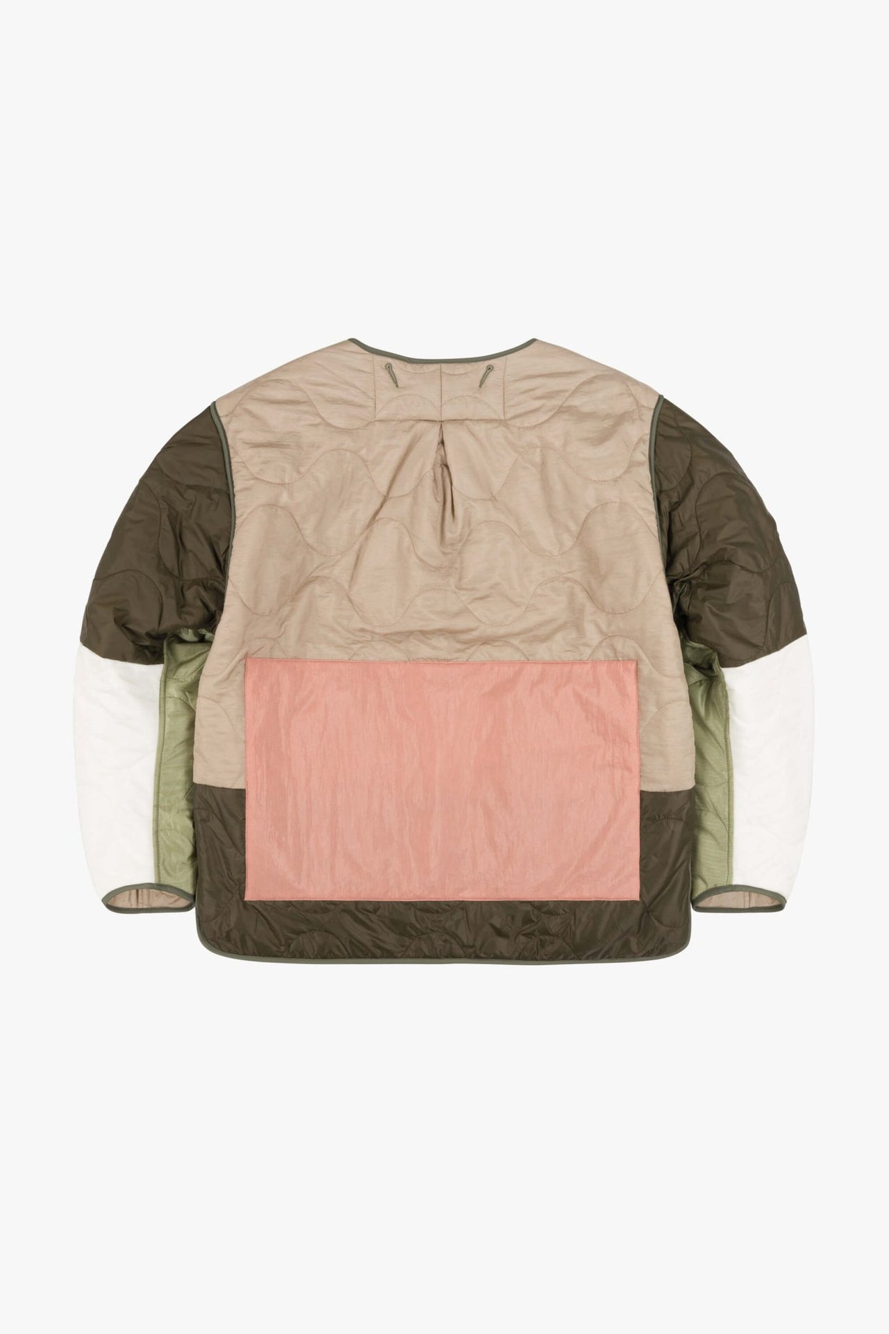 Signature Patchwork Cropped Quilt - Pale Sage / Stone