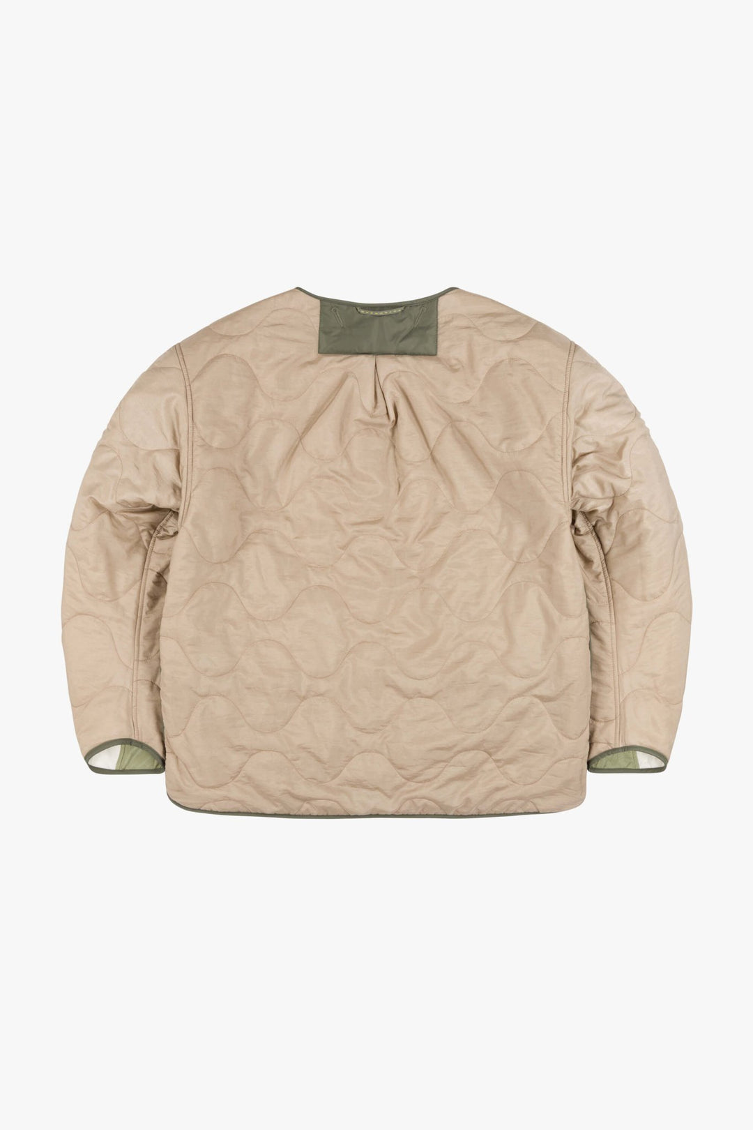 Signature Patchwork Cropped Quilt - Pale Sage / Stone