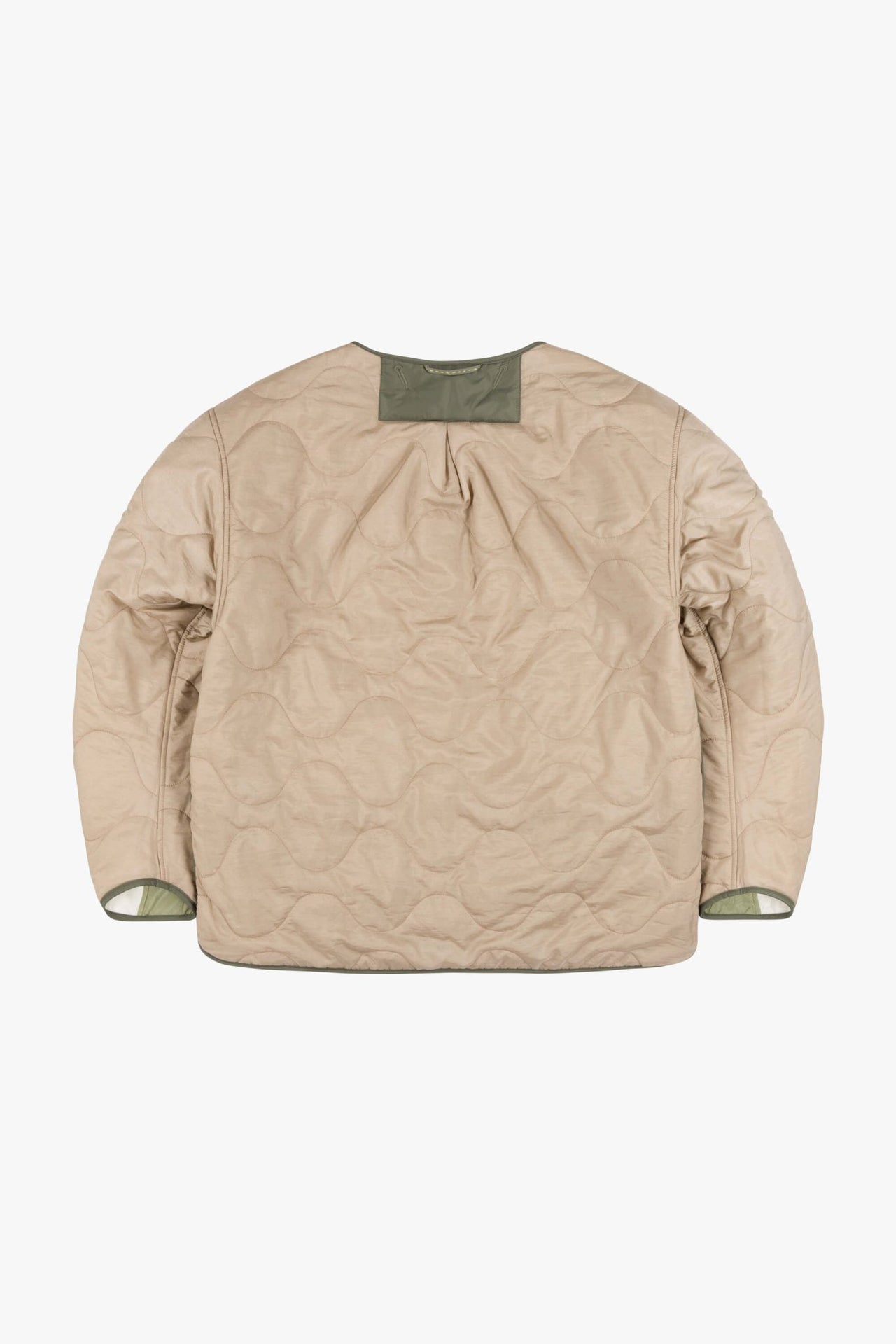 Signature Patchwork Cropped Quilt - Pale Sage / Stone