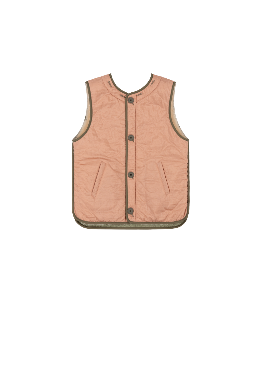 Shearling Quilt Liner - Blush / Pale Pink - Layer 5