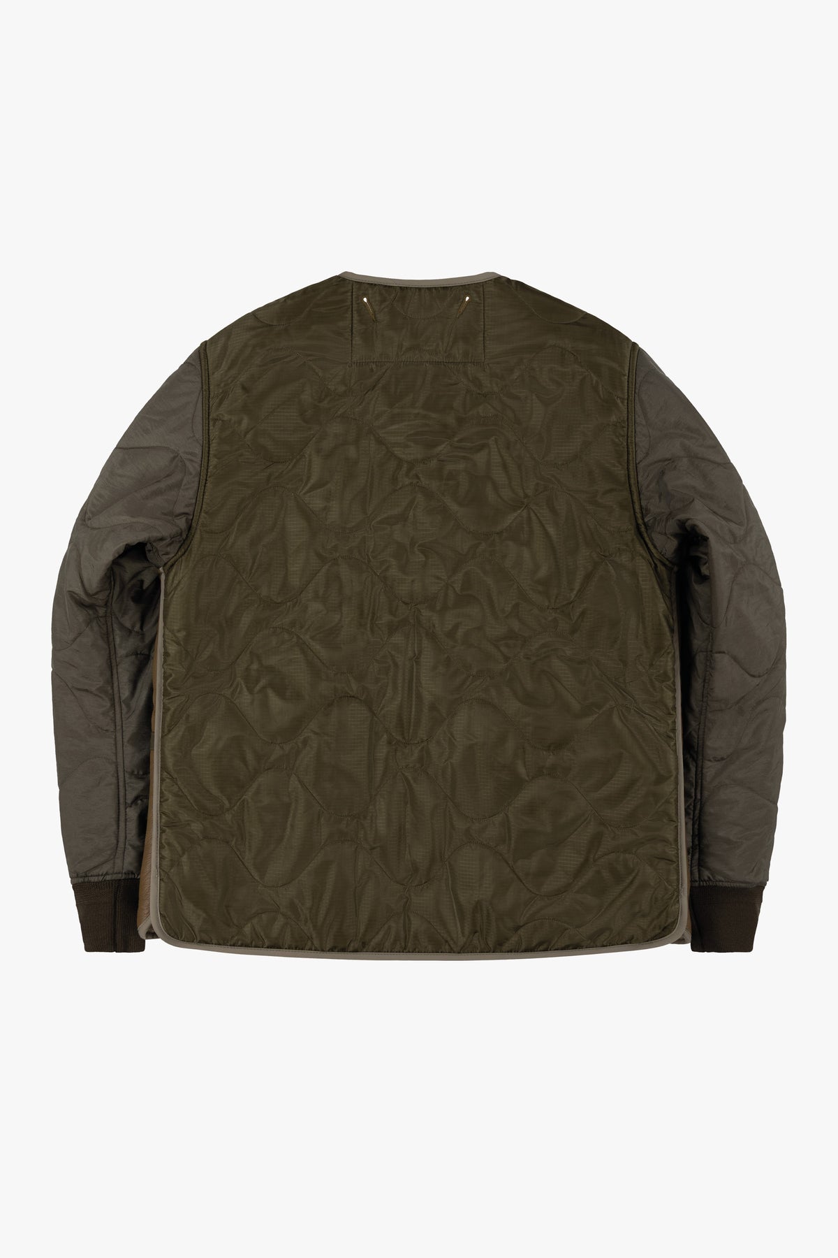 Aviator Men's Shearling Jacket - Moss / Blonde