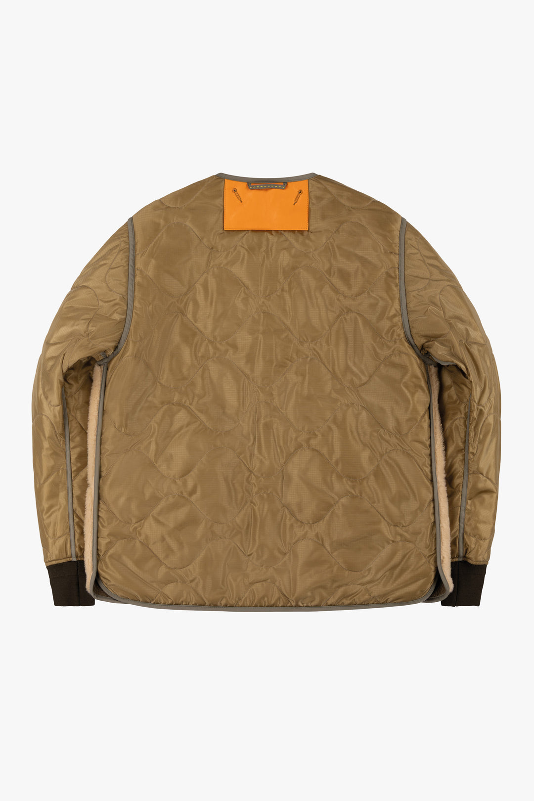 Aviator Men's Shearling Jacket - Moss / Blonde