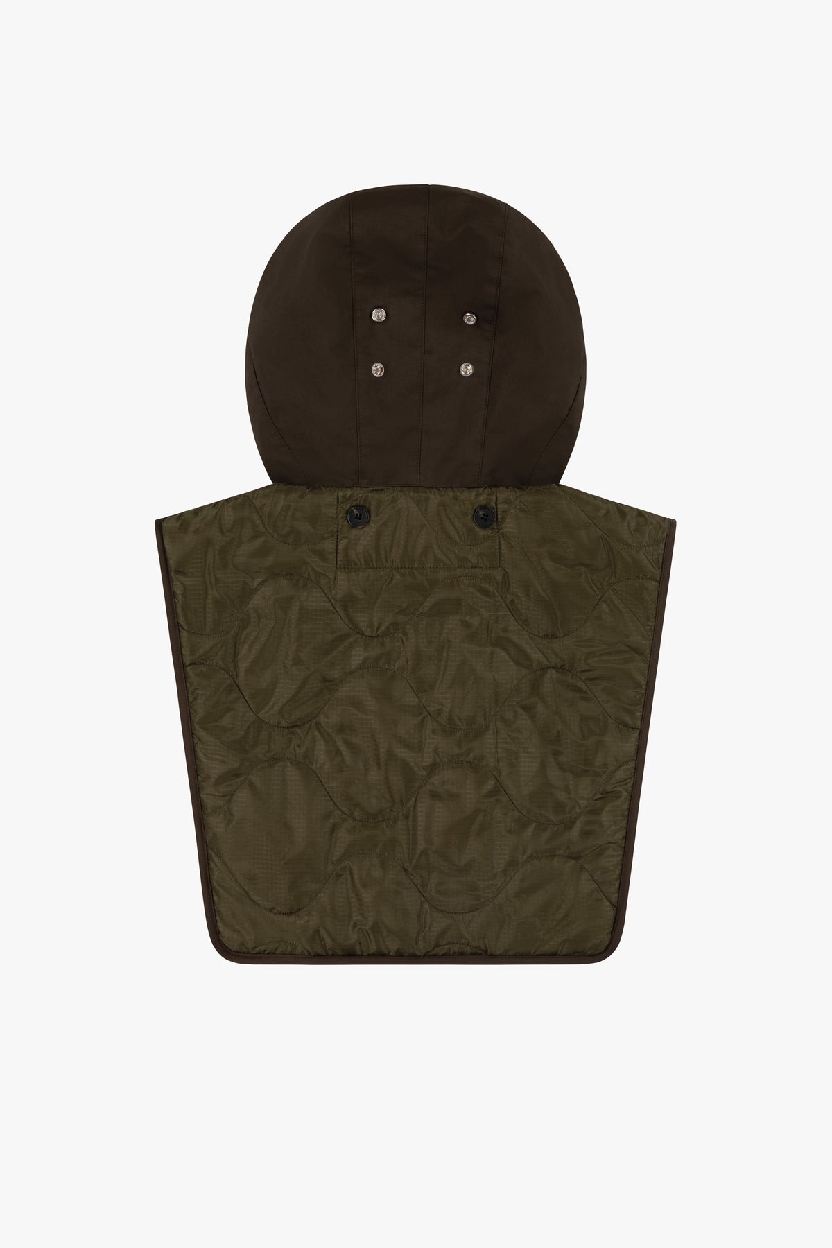 Weatherproof Men's Rain Zip Hood - Dark Olive / Black