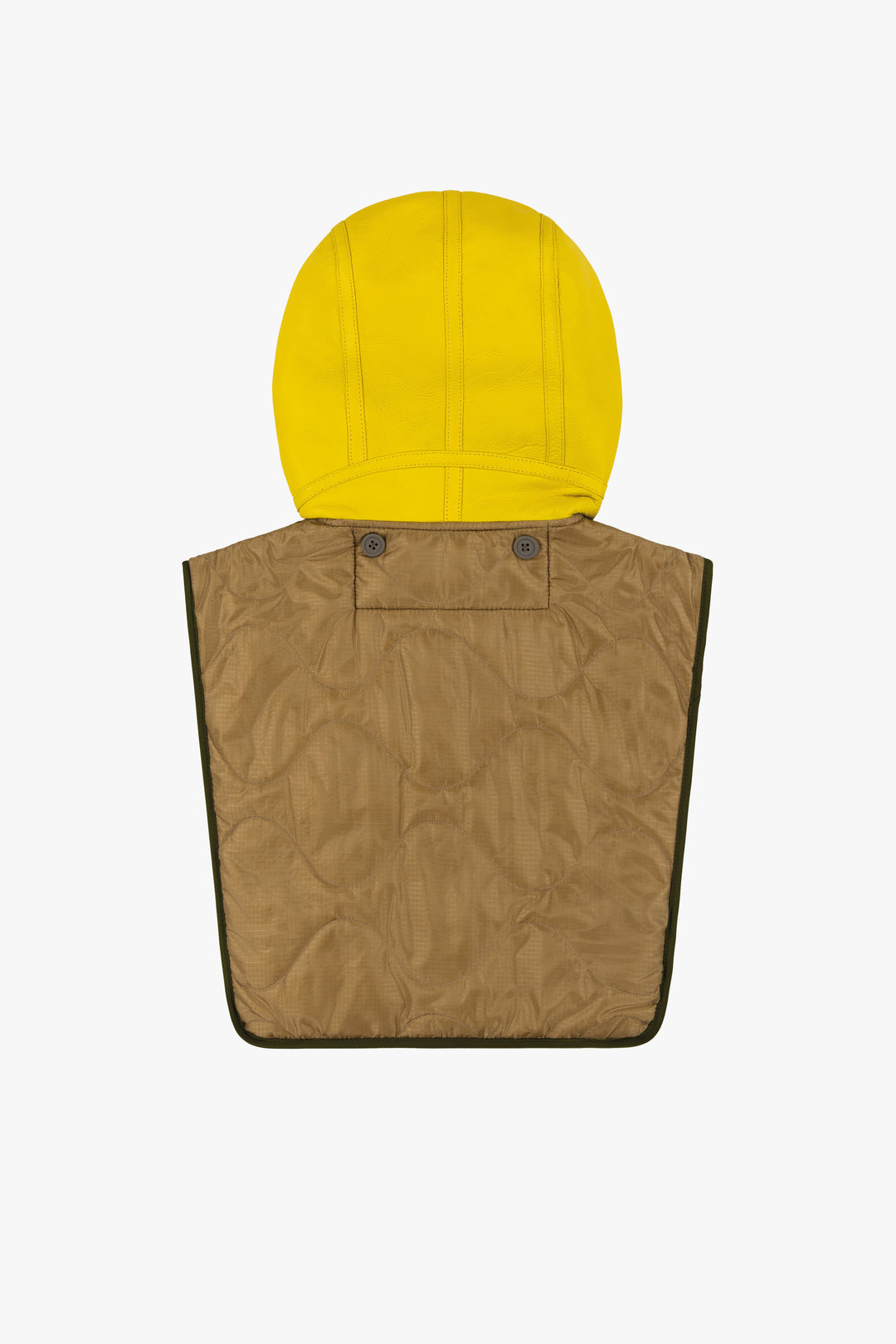 Aviator Men's Patrol Shearling Hood - Safety Yellow / Golden Brown