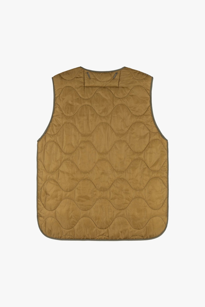 Signature Men's Utility Vest - Olive / Gold & Clementine