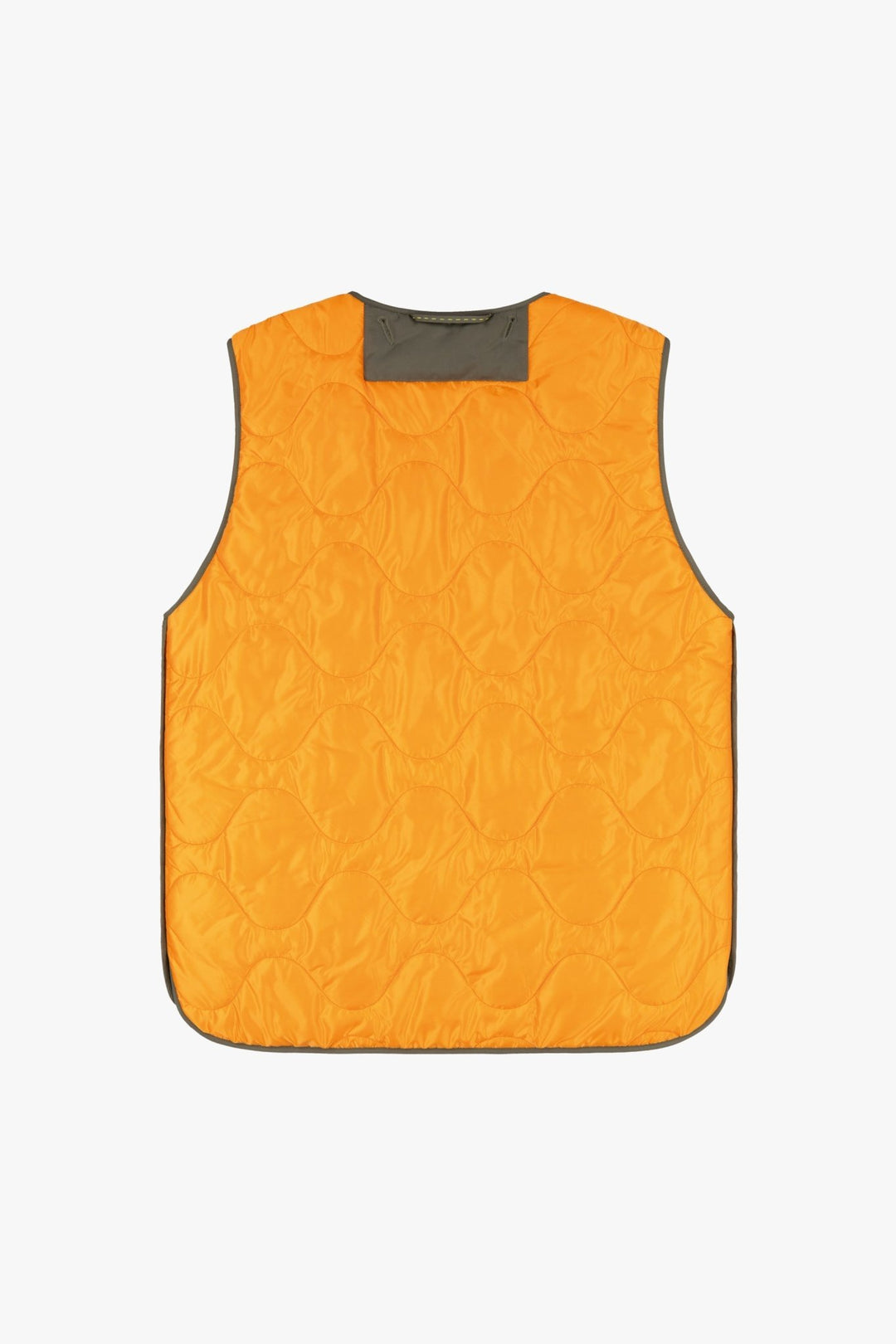 Signature Men's Utility Vest - Olive / Gold & Clementine